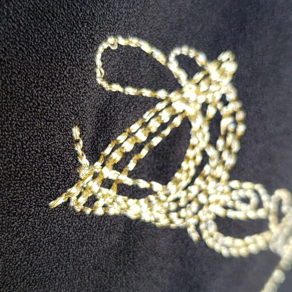 Desigual Spain floral embroidered dress with sheer mesh top and sleeves - Picture 10 of 11